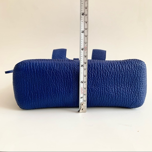 3.1 PHILLIP LIM | CLASSIC MINI PASHLI SATCHEL CROSSBODY LEATHER ELECTRIC BLUE - Picture 7 of 17